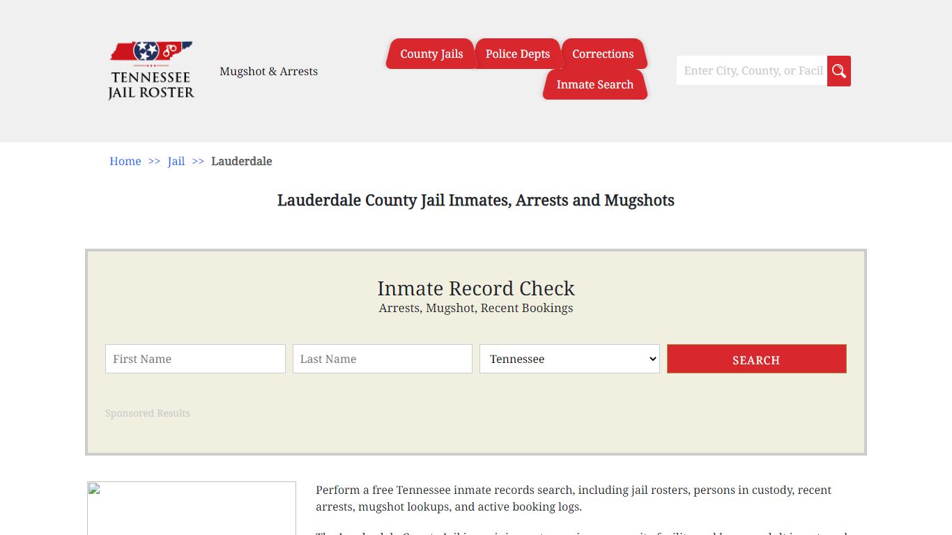 Lauderdale County Jail Inmates, Arrests and Mugshots